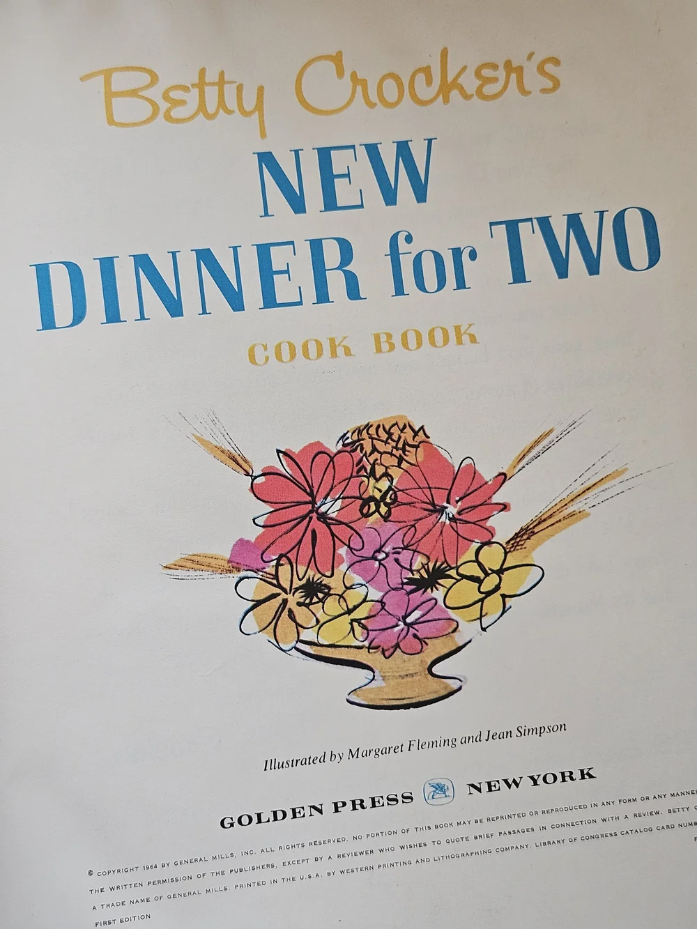 Vintage 1960s Midcentury Betty Crocker Hardback 